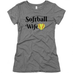 Ladies Slim Fit Super Soft Triblend Tee