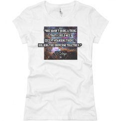 Ladies Slim Fit Basic Promo Jersey Tee