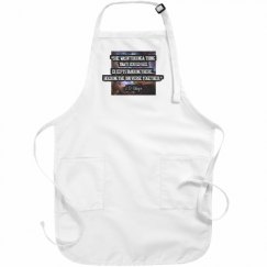 Basic White Apron