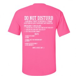 Unisex Ultra Cotton Safety Neon Crewneck Tee