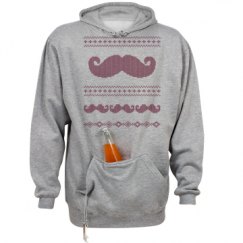 Unisex Beer Holder Tailgate Hoodie