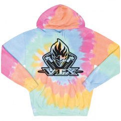 Unisex Tie-Dye Fleece Hoodie