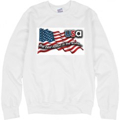 Unisex Ultimate Cotton Crewneck Sweatshirt