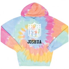 Unisex Tie-Dye Fleece Hoodie