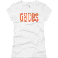 Ladies Slim Fit Basic Promo Jersey Tee