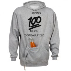 Unisex Beer Holder Tailgate Hoodie
