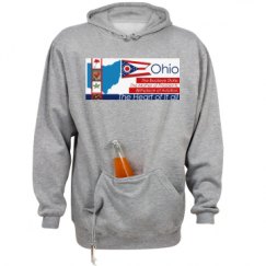 Unisex Beer Holder Tailgate Hoodie