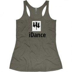 Ladies Slim Fit Super Soft Racerback Triblend Tank