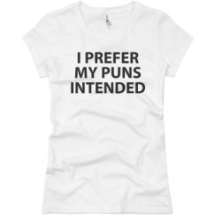 Ladies Slim Fit Basic Promo Jersey Tee