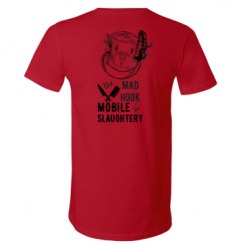 Unisex V-Neck Jersey Tee