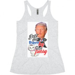 Ladies Slim Fit Super Soft Racerback Triblend Tank