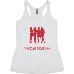 Ladies Slim Fit Super Soft Racerback Triblend Tank