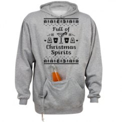 Unisex Beer Holder Tailgate Hoodie