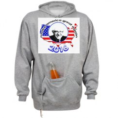 Unisex Beer Holder Tailgate Hoodie