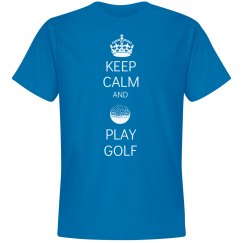 keep calm and play golf