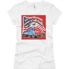 Ladies Slim Fit Basic Promo Jersey Tee