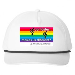 Snapback Five-Panel Rope Hat