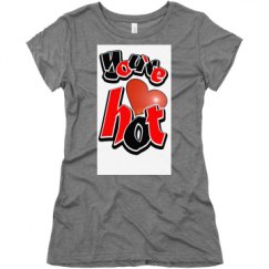 Ladies Slim Fit Super Soft Triblend Tee