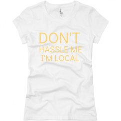 Ladies Slim Fit Basic Promo Jersey Tee