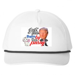 Snapback Five-Panel Rope Hat