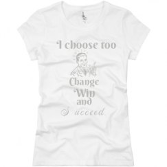 Ladies Slim Fit Basic Promo Jersey Tee