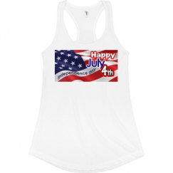 Ladies Slim Fit Racerback Tank Top