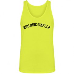 Unisex Jersey Neon Tank Top