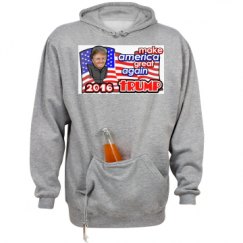 Unisex Beer Holder Tailgate Hoodie