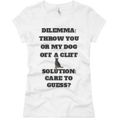 Ladies Slim Fit Basic Promo Jersey Tee