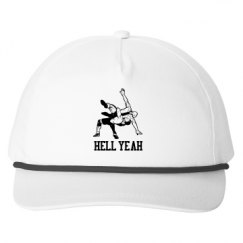 Snapback Five-Panel Rope Hat