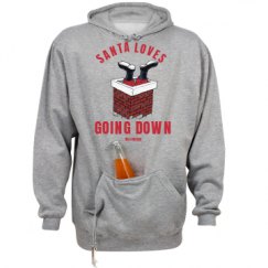 Unisex Beer Holder Tailgate Hoodie