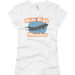 Ladies Slim Fit Basic Promo Jersey Tee