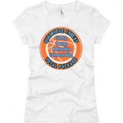 Ladies Slim Fit Basic Promo Jersey Tee