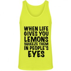 Unisex Jersey Neon Tank Top