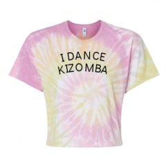Women's Tie Dye Crop Top Tee