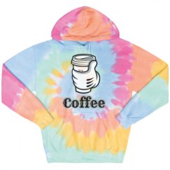 Unisex Tie-Dye Fleece Hoodie