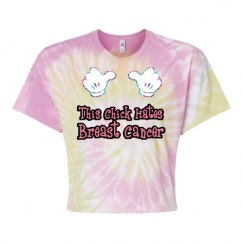 Women's Tie Dye Crop Top Tee