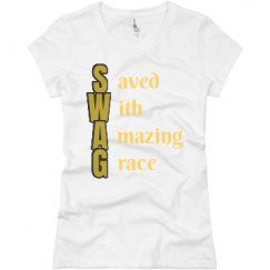 Ladies Slim Fit Basic Promo Jersey Tee