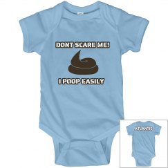 "Don't Scare Me" Onesie