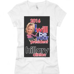 Ladies Slim Fit Basic Promo Jersey Tee