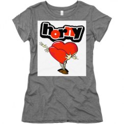 Ladies Slim Fit Super Soft Triblend Tee