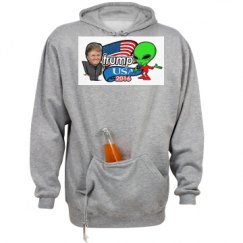 Unisex Beer Holder Tailgate Hoodie