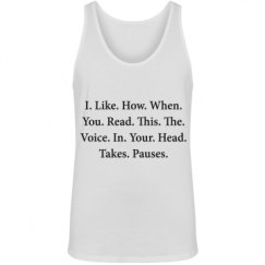 Unisex Jersey Tank Top