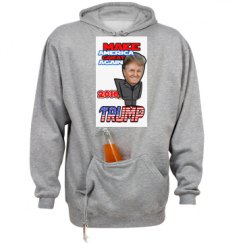 Unisex Beer Holder Tailgate Hoodie
