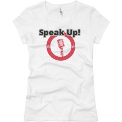 Ladies Slim Fit Basic Promo Jersey Tee