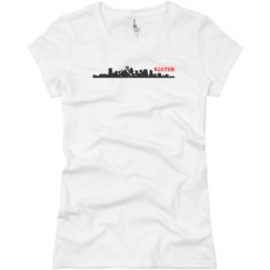 Ladies Slim Fit Basic Promo Jersey Tee