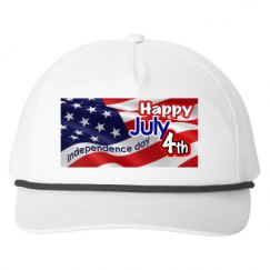 Snapback Five-Panel Rope Hat