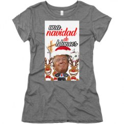 Ladies Slim Fit Super Soft Triblend Tee