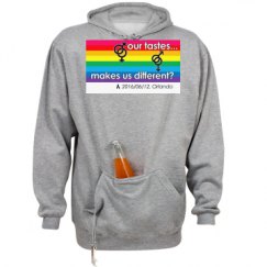 Unisex Beer Holder Tailgate Hoodie