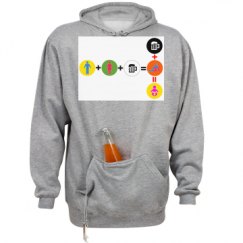 Unisex Beer Holder Tailgate Hoodie